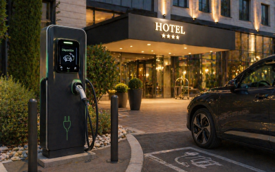 Installateur de borne électrique pour hôtel : le guide 2026
