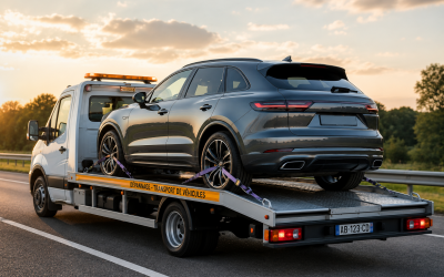 Prix transport voiture sur plateau : tarifs et devis 2026
