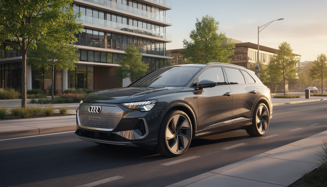 Audi Q4 e-tron électrique